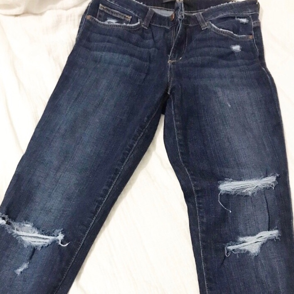 Joe’s denim ripped jeans high waisted